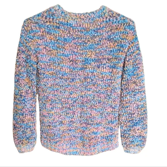 LoveMore Pastel Multi Super Soft Popcorn Sweater - Picture 9 of 10